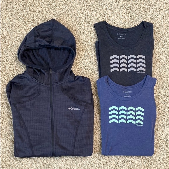 Columbia Tops - Columbia | Hoodie & Tank Set